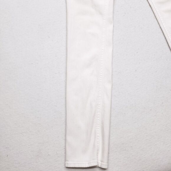 Rag & Bone Button Casual Light Wash Denim Jeans Womens Size 28 White - Picture 6 of 8